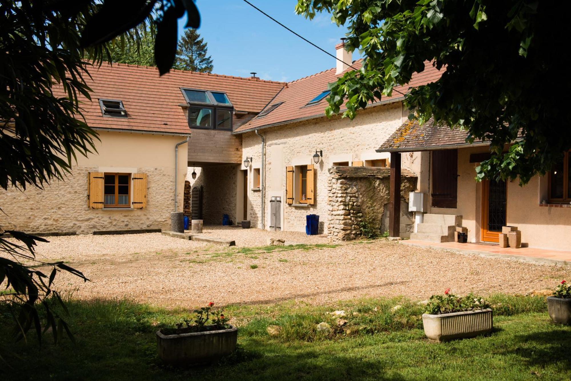 Hotel Au Bonheur Des Retrouvailles Denonville Exterior foto